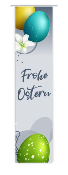 Schiebevorhang Ostermotiv modern